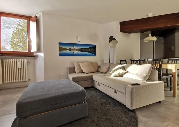 Aura Snowy Peaks At The Foot Of The Matterhorn - Cerviniaholidays-com Apartment